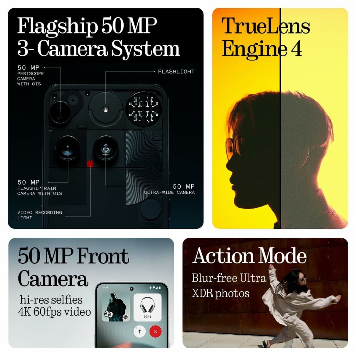 Smartphone Nothing Phone 3 5G 6,67" Octa Core 16 GB RAM 512 GB Black - Image 5