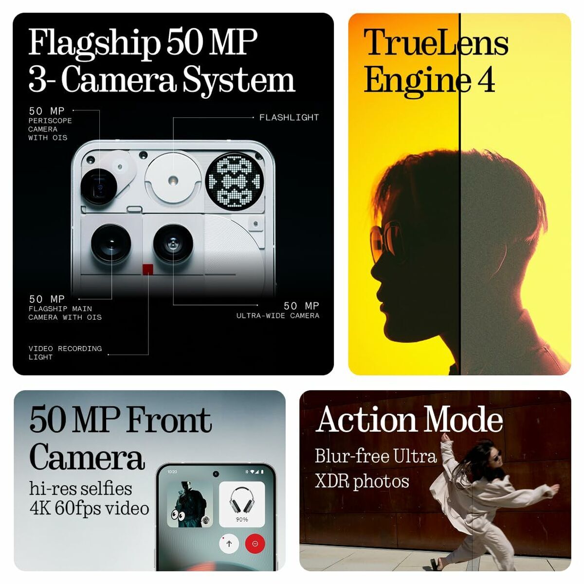 Smartphone Nothing Phone 3 5G 6,67" Octa Core 16 GB RAM 512 GB White - Image 5